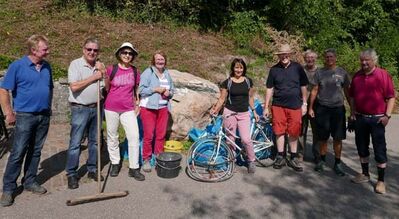 Unser Beitrag zum Rhine cleanup 2018