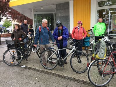 SPD Gemeinderäte auf Fahrradtour Foto: G. Zenke