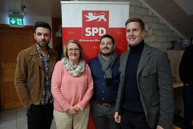 Takis Mehmet Ali, MdB, Karin Paulsen-Zenke, Kevin Baumgartner, Sven Widlarz