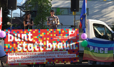 Nico Kiefer, Jusos spricht für das Jugendparlament