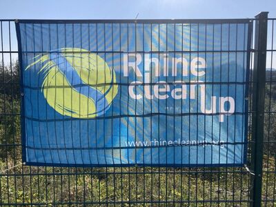 Rhine Cleanup Banner