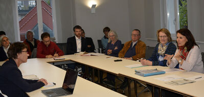 Diskussion mit Staatsrätin Schwarzelühr-Sutter